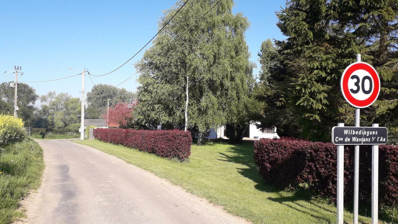 Studio Du Gite Wavrans-sur-l'Aa Exterior foto